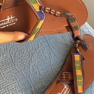 African Flip Flops